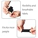 Busy Mom 10 PCS Summer Finger Sleeves Sport Elastic Arthritis Trigger Braces Knuckle Compression Protector Prevent Calluses (Black)