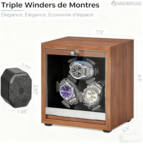 Remontoir Montre Automatique 4 Modes 6 Montres