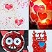 Supla 160 Sheets 8 Valentine's Day Multicolor Tissue Paper Bulk Wrapping Tissue Paper 20 x 27