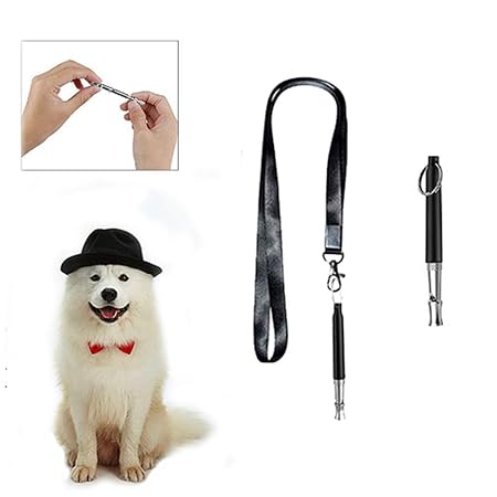 yimeihao Hundepfeife für Haustiere, gegen Verlust, Verstellbare Ultraschallpfeife