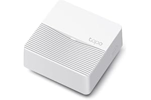 TP-Link Tapo Smart Hub with Built-in Alarm & Chime, Requires 2.4GHz Wi-Fi, Reliable Long-Range Connections w/Tapo Camera, Doo