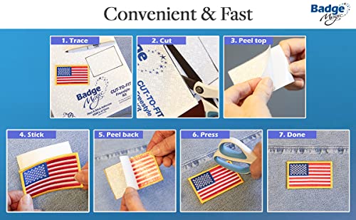 Badge Magic Cut to Fit Freestyle Patch Adhesive Kit (1-Pack)