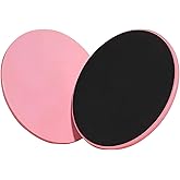 ZUFUMI Exercise Core Sliders for Working Out - Dual Sided Gliding Discs for Full Body Workout - Use on Carpet or Hardwood Floors - Fitness & Pilates Equipment - Lightweight & Portable
