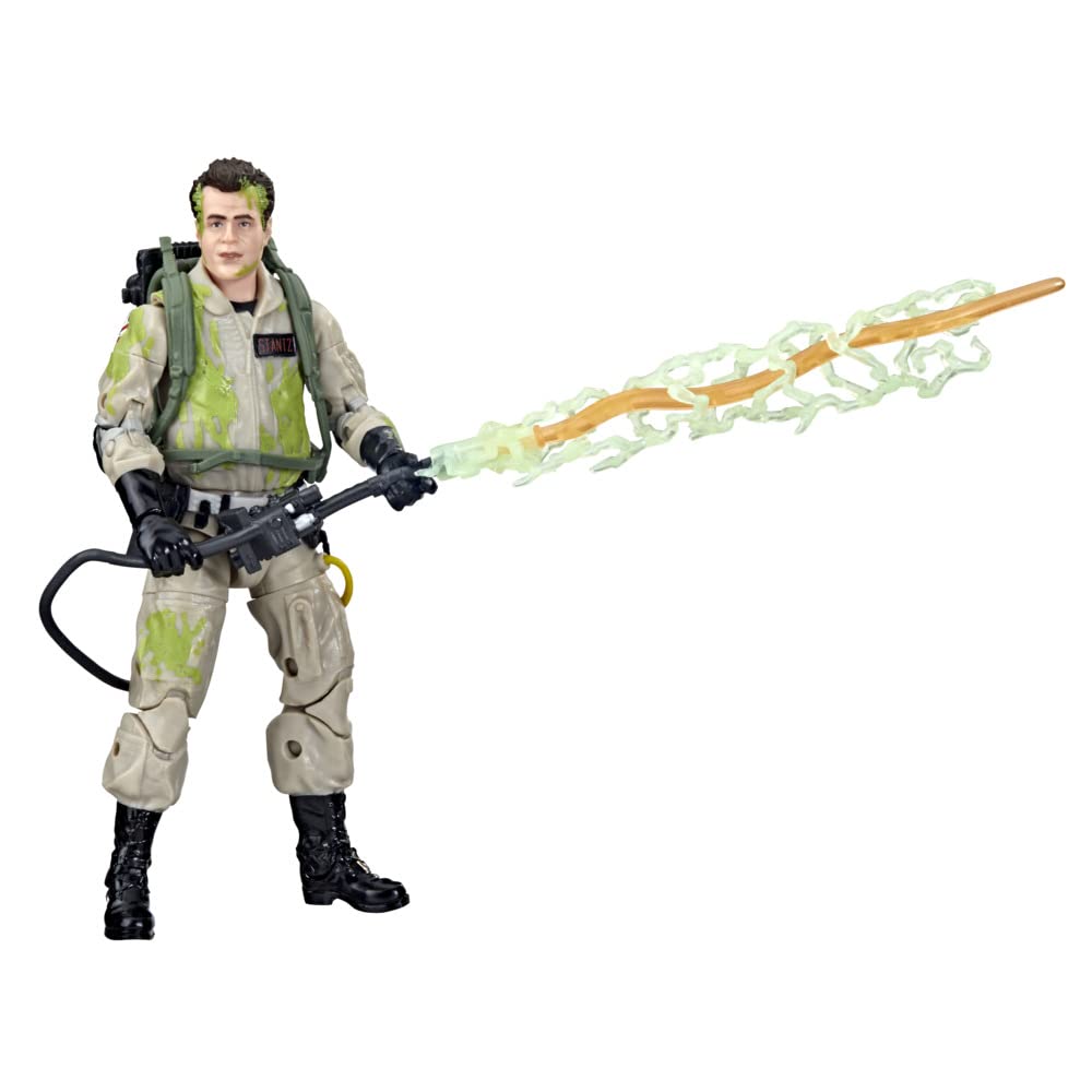 Ghostbusters Plasma Series Glow-in-the-Dark Ray Stantz Toy 6-Inch-Scale Collectible Classic 1984 Ghostbusters Figure for Kids Ages 4 and Up