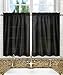 Ellis Curtain Stacey Sheer Tailored Tier Pair Curtains, 56