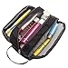 Yeiotsy Toiletry Bag, Light Shaving Bag Wash Bag for Men Small Nylon Toiletry Organizer for Camping/Hiking (Black)