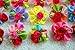 yagopet 10pcs/Pack Dog Hair Bows Cute Bright Flowers Designs Rubber Bands Dog Topknot Bows for Holidays Pet Dog Grooming Bows Supplies Dog Hair Accessories