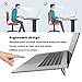 Computer Keyboard Stand Laptop Feet Laptop Stands, Cooling Ergonomic [2 Pack] Anti-Slip Durable ABS Lightweight Stable Ultra Compact & Portable for Ipad, Tablet, Notebook & MacBook (Black)thumb 3
