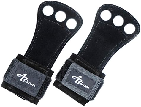 Gymnastics Grips and Hand Grips - for Cross fit, Cross Training, Pull-ups, Barbell, Weight Lifting, Chin ups,Training, ALL Bar Exercise, Kettlebell &amp; WODs - Protect Palms From Rips