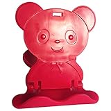 Contixo Multi-Angle Plastics Stand for Tablets, e-Readers and Smartphones, Compatible with Contixo Kids Tablet, Dragon Touch Kids tablet, Fire Kids Tablet, i-Blason Kids Tablet and More (Red)