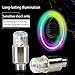BSTORE LED Bike Wheel Light - Car Bike Wheel Tire Valve Cap Led Flash Light Lamp Motion Activated,Led Flash Tyre Wheel Valve Cap Light for Car Bike Bicycle,10 Pack