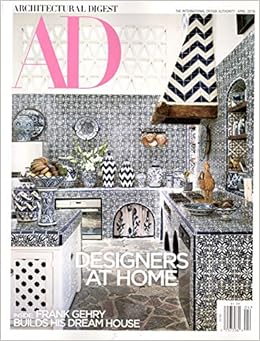 Architectural Digest Magazine April 2019 Designers At Home Frank