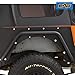 EAG Rear Fender Flares Armor Rocker Guards with Hardware Kit Fit for 87-95 Jeep Wrangler YJ