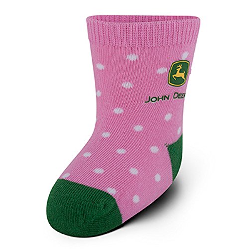 Infant/Toddler John Deere Polka Dot Socks