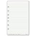 Lined Notes for Looseleaf Planners, 5-1/2 x 8-1/2, 48 Sheets/Pack