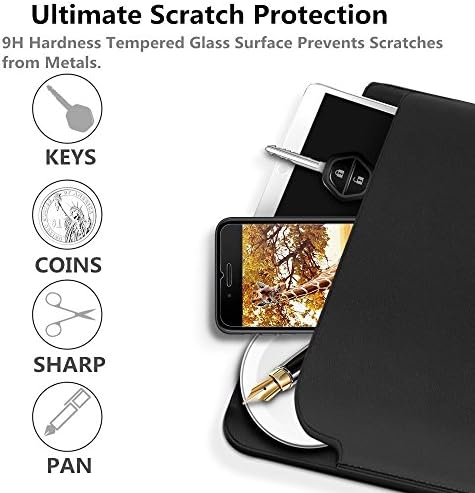 [2-Pack] iPhone 8, 7, 6S, 6 Screen Protector, Tempered Glass Screen Protector for Apple iPhone 8, iPhone7, iPhone 6S, iPhone 6 (4.7’’ inch)