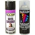 VHT Nite Shades - Black Out Taillight Spray & Clear Coat Bundle