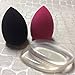 Cosmetic Beauty Sponge Blender, Silicone Makeup Blending Sponges, iFanze 4 Pack Make Up Sponges Egg Shaped Set for Powder and Concealer (Wet/ Dry)