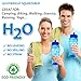 NES 27 oz BPA Free Sports Water Bottle, Blue
