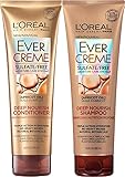 L'Oreal Paris EverCreme Deep Nourish Bundle: Shampoo & Conditioner, 8.5 Ounce Each