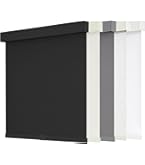 WAQ EASE SHADE　Black WAQ EASE SHADE Black iFit Cut-to-Size 46 in. W x 73 in. L Black