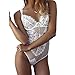 Underwear, PHOTNO Summer Beach Fashion Women Lace Backless Jumpsuit Swimsuit Bodysuit