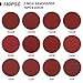 Coceca 180pcs 2 Inches Sanding Discs Pad Kit for Drill Sander, Drill Sanding Attachment Sandpapers with Backer Plate a Quarter Inch Shank
