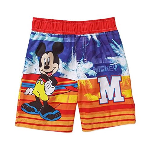 Disney Mickey Mouse Swim Trunks Bathing Suit Baby Boys (12 Months