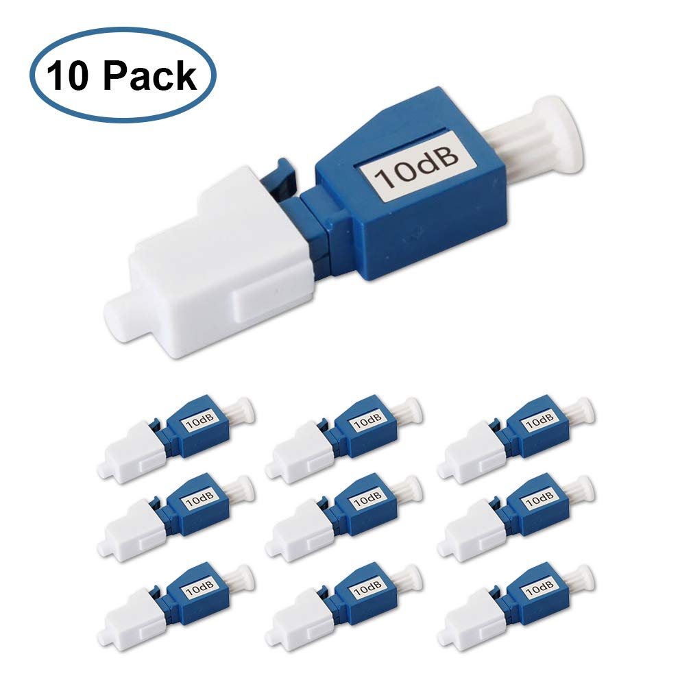 LC/UPC Fiber Optic Attenuator 10dB, inLine Attenuator