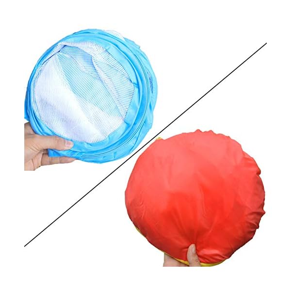 Small Animal Playpen Portable Pet Cage Tent Outdoor Exercise Fence Pop-Up Yard Fences Play Pen for Guinea Pig, Rabbits…