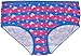 Trimfit Girls 10-pack Colorful Hearts Bright Hipsters Pink/Blue M Panties, Blue/Pink Hearts, Medium US