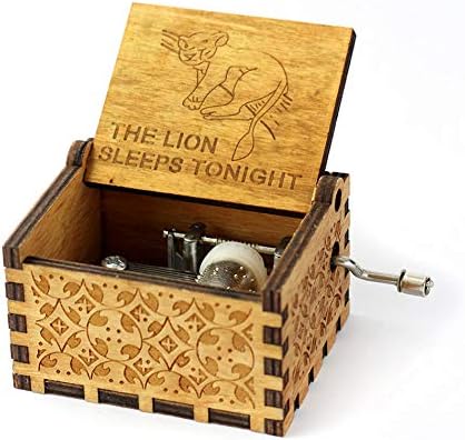 VDV Music Box - 2018 New The Legend of Zelda Music Box Castle in The Sky Hand Crank Musical Boxes Star warschristmas Birthday Gifts