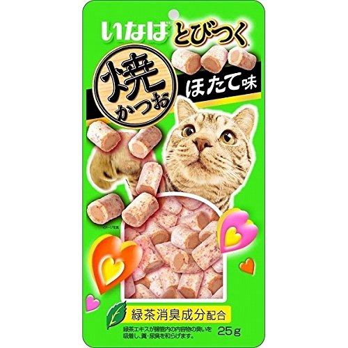 （まとめ買い）いなば とびつく 焼かつお ほたて味 25g QSC-216 【×24】商品画像