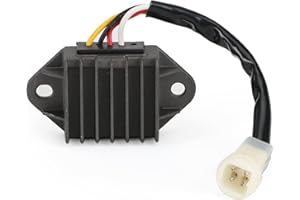 Bruce & Shark Voltage Regulator Rectifier Fits for Yamaha YFM200 Moto-4 200 1985, for YFM200 YFM200DX Moto-4 200 1984-1988,Re#29U-81960-60, 29U-81960-90