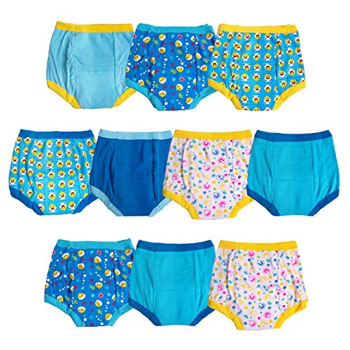 Baby Shark unisex baby Potty Pant Multipacks Training Underwear, Blue