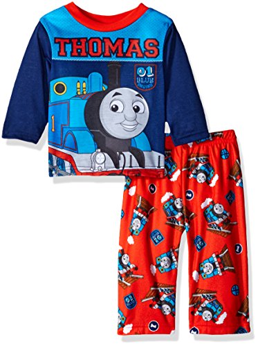 Thomas the Train Boys  2-Piece Pajama Set with Cho-Cho, Blue, 18 Months