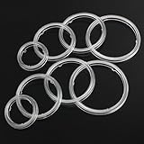 Possbay 2PCS Clear Plastic Len Protector Cover For Angel Eyes Halo Ring LED Light 60mm
