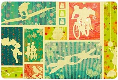 Studio Ghibli Custom Non Slip Indoor/Outdoor Doormat Floor Mat 23.6X15.7 Inch