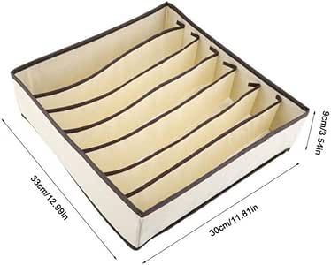 Caja de Almacenamiento Plegable Calcetines Contenedores Caja de