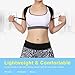 Yosoo Back Posture Corrector Adjustable Clavicle Brace Comfortable Correct Shoulder Posture Support Strap for Women Men Improve Posture Correction Computer Sitting Work Prevents Slouching
