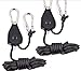 Adjustable LED Grow Light Hangers,Hydroponic Grow Light Yoyo Hangers for LED Grow Light HPS Bulb Fixture,Carbon Filters,Ventilation Equipment