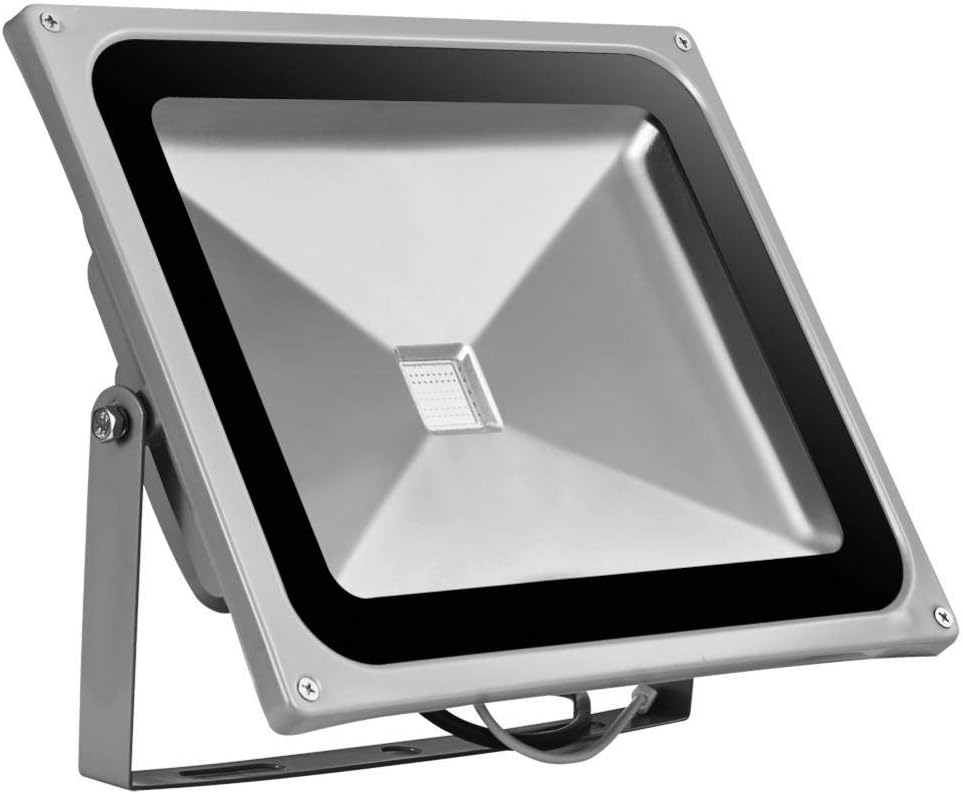 titracone 50W Floodlights RGB with Remote Control, 4 Main Colors 16 RGB Outdoor Waterproof Lamp, Outdoor Indoor Decorative Garden Landscape Lighting