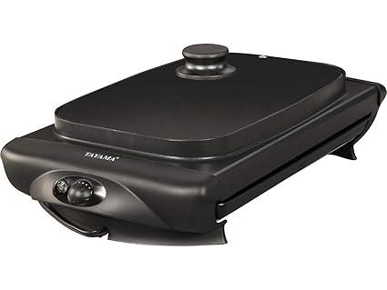 Buy Tayama Tg 821 Electric Griddle With Glass Cover Black Online