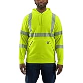 Carhartt Men's High-Visibility Loose Fit Midweight Hooded Class 3 Hoodie