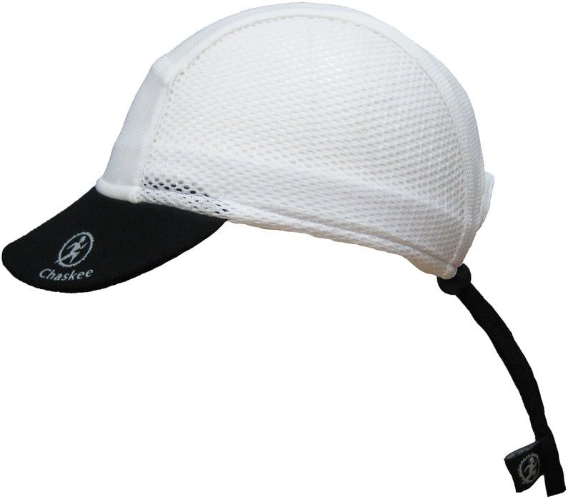 Chaskee Marathon Sport Mesh Solid Microfiber Visor Hat