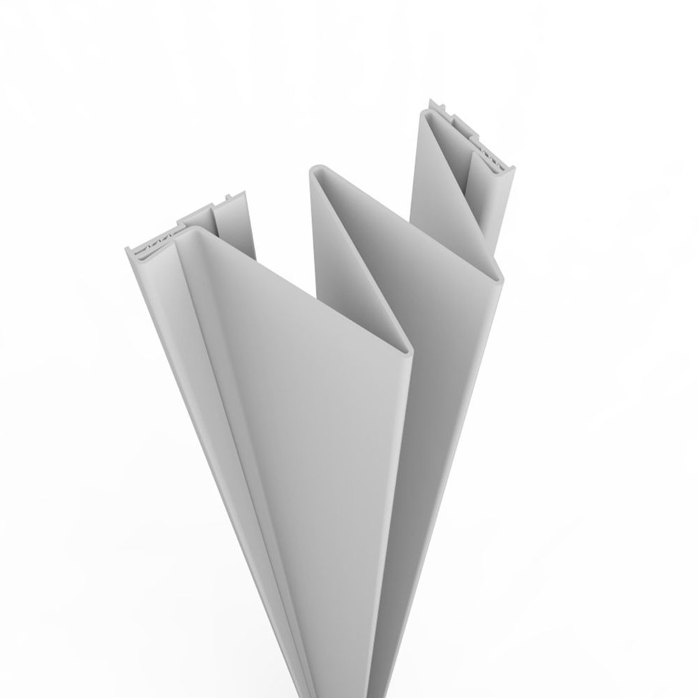 Finger Pinch Protector Guards for Inside Door Hinges | Push Side Safety Shield (80", White)
