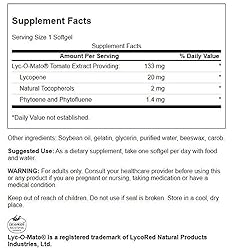 Swanson Double-Strength LYC-O-Mato Lycopene 20