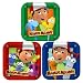 Hallmark - Adult Unisex - Handy Manny Square Dessert Plates Assorted (8 Count)