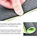 ATHOON Non Slip Yoga Mat with Strap 2018 New Eco Friendly Thick Exercise TPE Yoga Mat for Men & Women Green Black