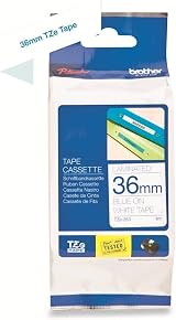 Brother TZe-263 Laminated Labelling Tape 36 mm x 8 m Blue on White